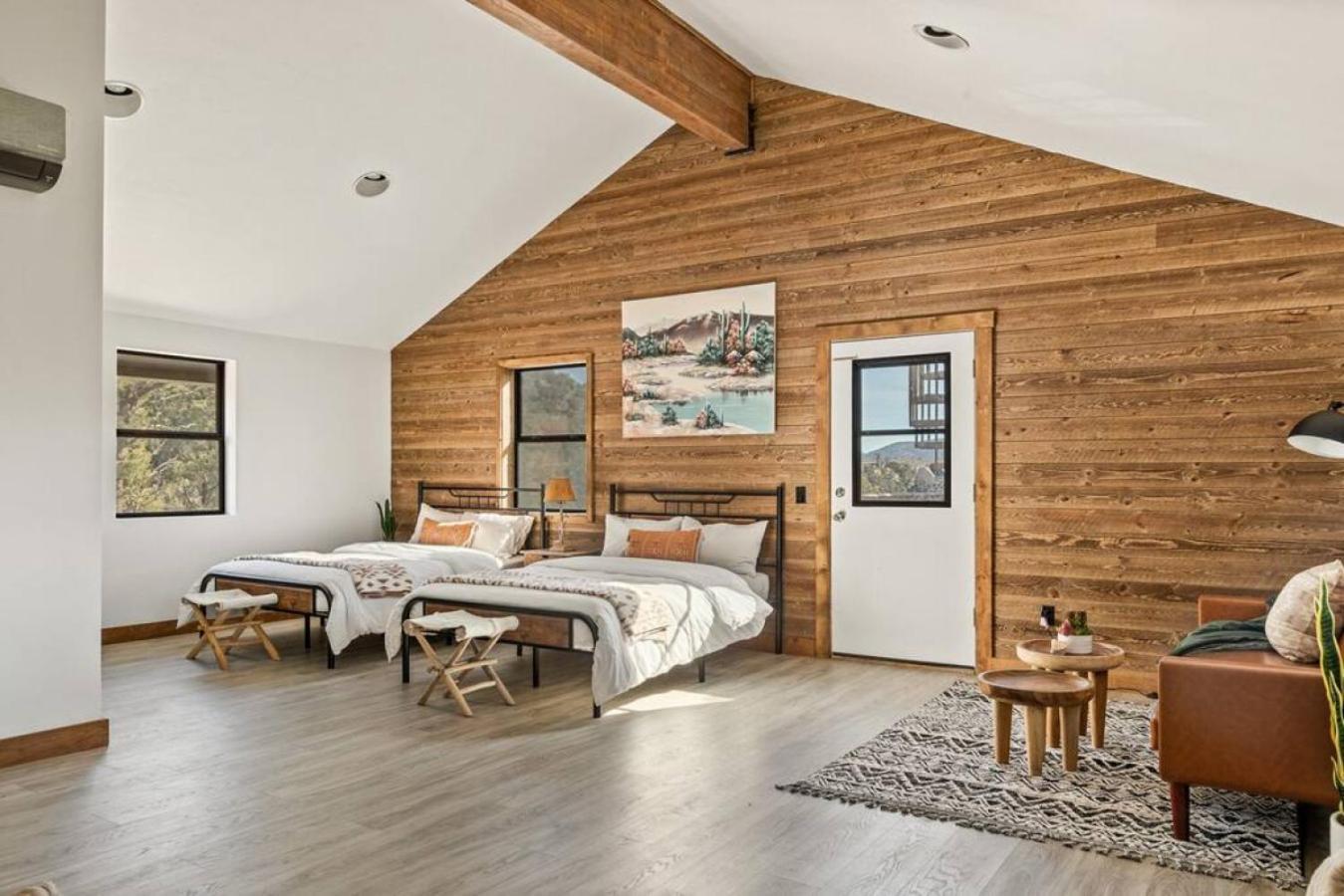 Steel Pine Lodge A Rustic Mountain Retreat Views Baldwin Lake Екстериор снимка